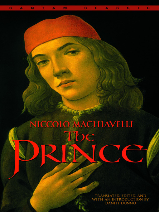 Title details for The Prince by Niccolo Machiavelli - Available